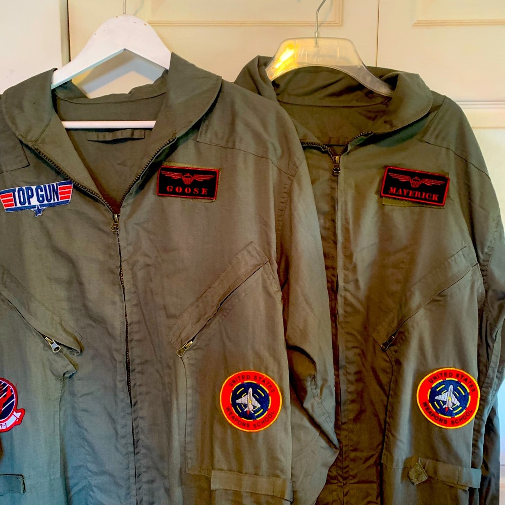 Top Gun Jumpsuits— Perfect Halloween Couples Costume